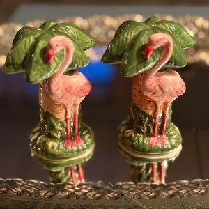 Flamingo Salt and Pepper Shakers